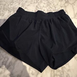 Lululemon Black Hottie Hot Shorts